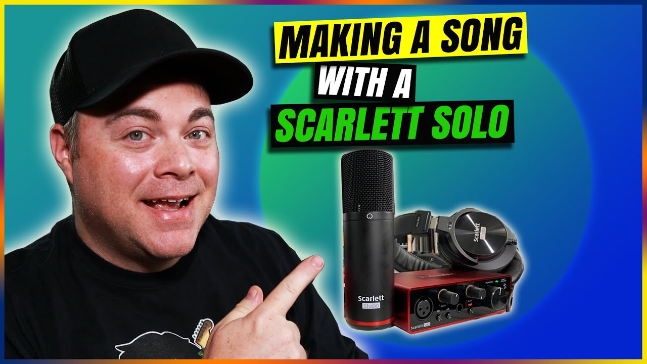 Запись песни на Focusrite Scarlett Solo Studio 3-го поколения