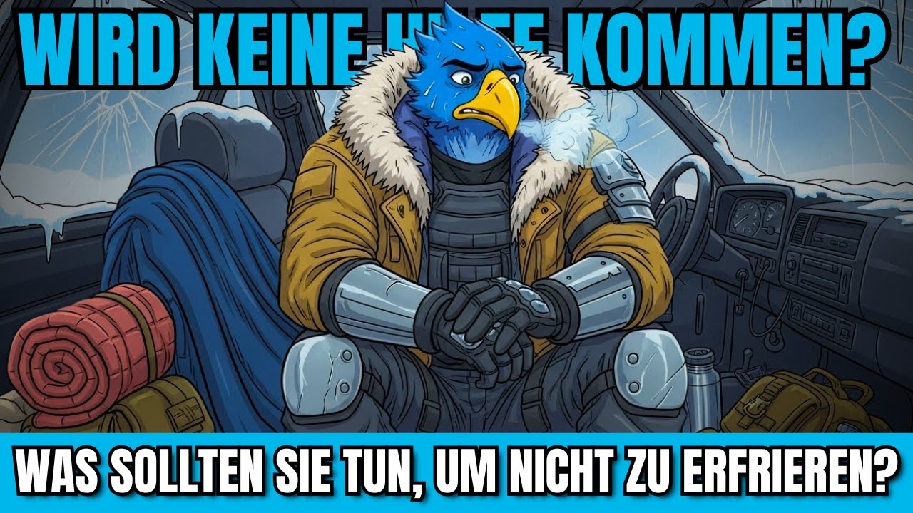 Was sollten Sie tun, um nicht zu erfrieren, wenn alles schief geht?
