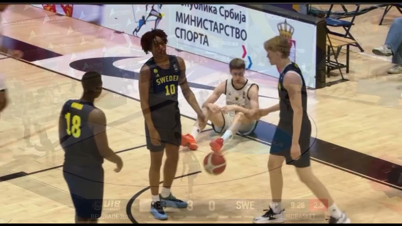 Mathieu Grujicic full U18 Eurobasket 2025 highlights | Ohio State basketball commit 
