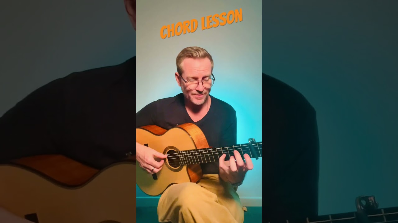 Tobz Hacks! Learn this chord hack.Simple concept, great results. #guitar #learnguitar #guitarchords