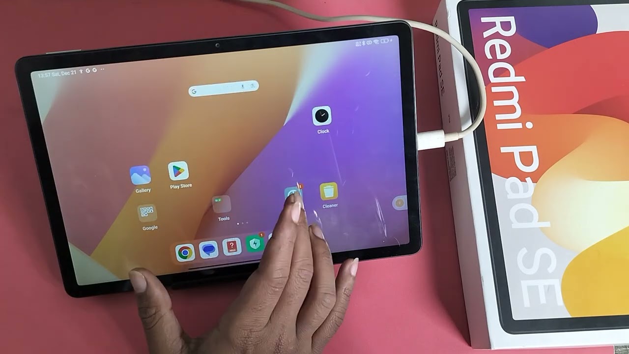 How to take three finger screenshot in Redmi Pad SE || Redmi Pad me three finger screenshot kaise le