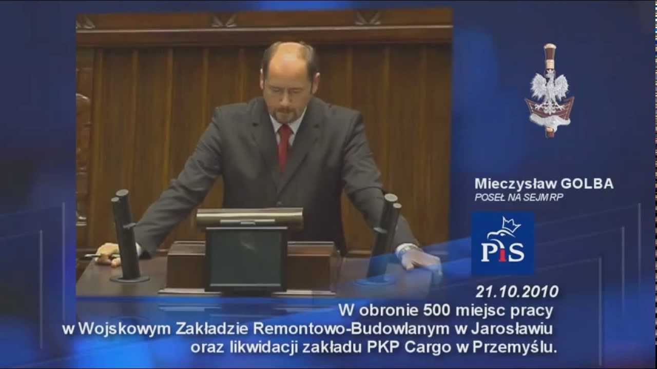 Poseł Mieczysław Golba w obronie 500 miejsc pracy