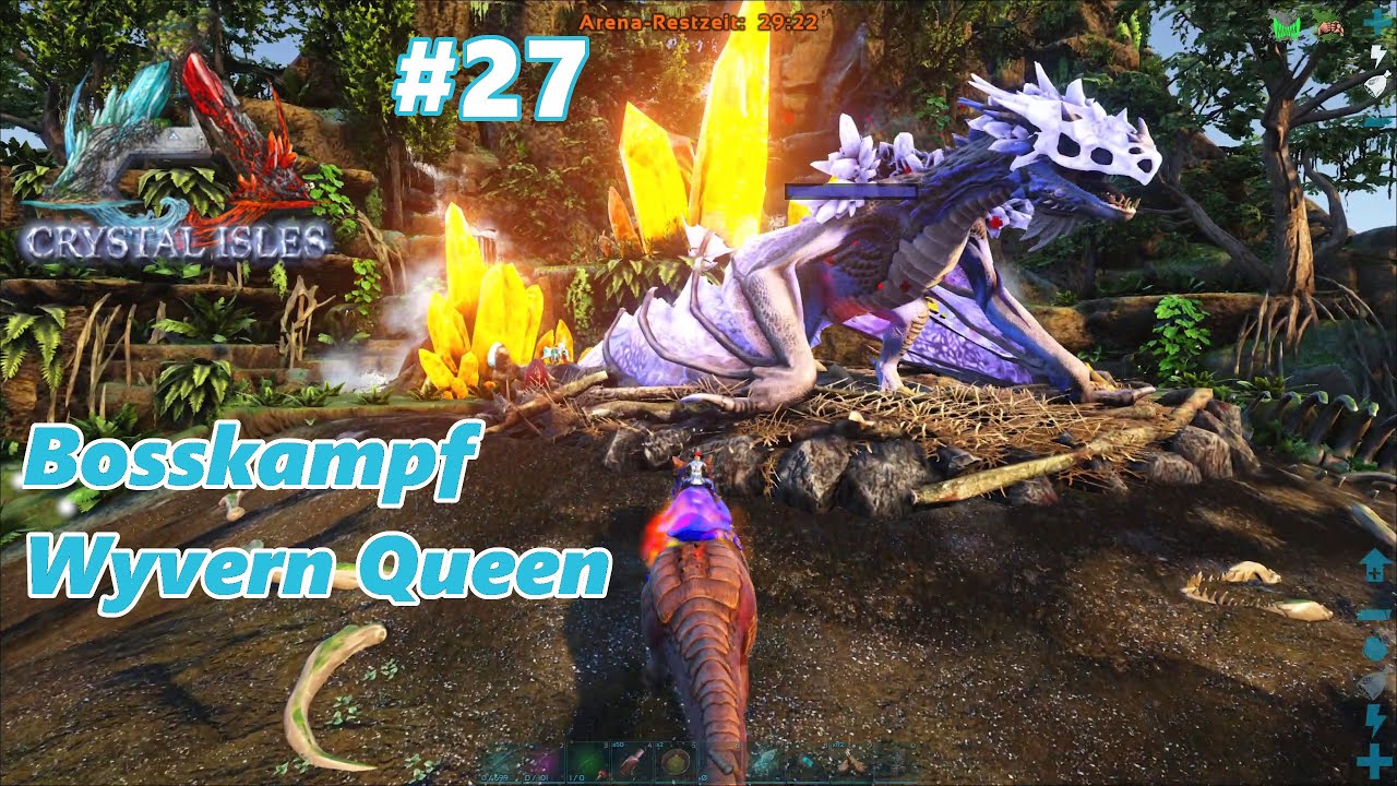 Ark Crystal Isles 2020 #27 🙈 Bosskampf Wyvern Queen ! Unser Finale Part 1 ! Let`s Play Deutsch HD