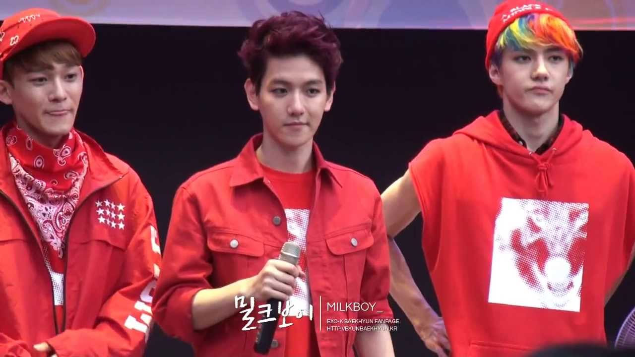 [MILKBOY_fancam] 130608 XOXO 늑대와 미녀(wolf) :: 일산 팬싸인회 백현 Baekhyun