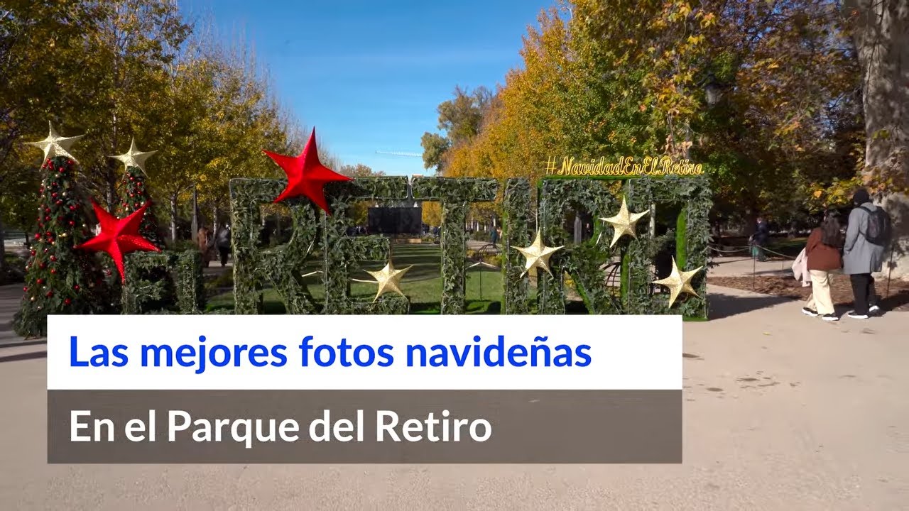 &iexcl;Descubre el rinc&oacute;n m&aacute;s navide&ntilde;o del Retiro!🎄
