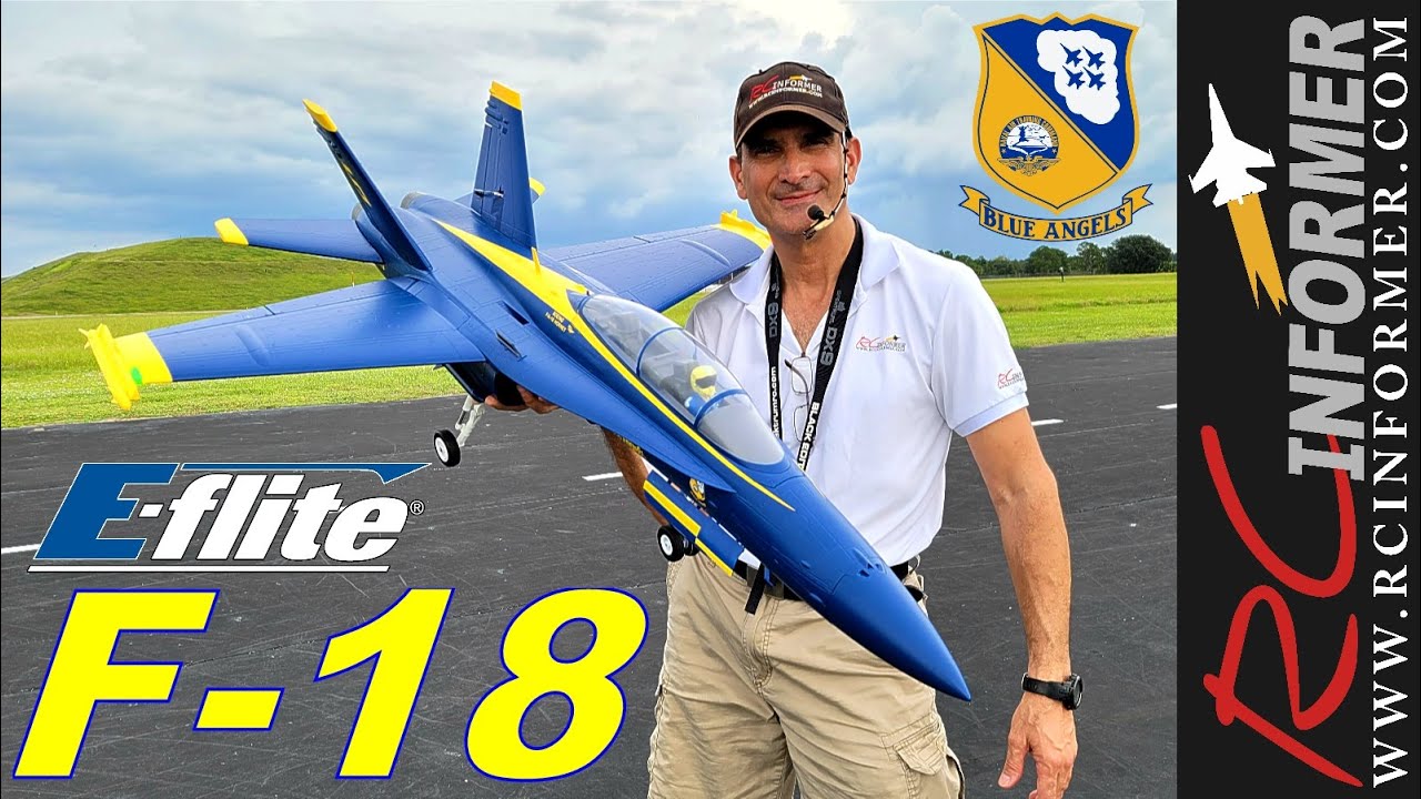 E-flite F-18 Blue Angels Checkout Fight Автор: RCINFORMER