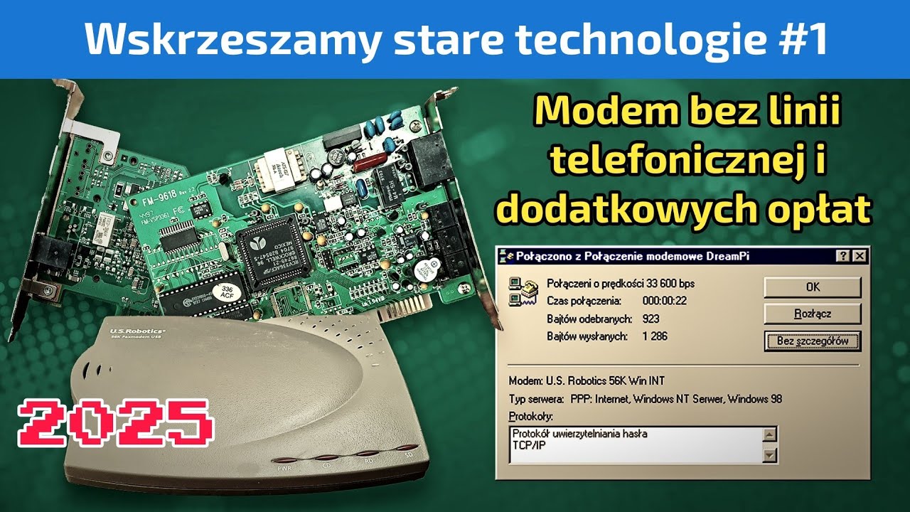 Modem analogowy bez linii telefonicznej i dodatkowych opłat w 2025 roku