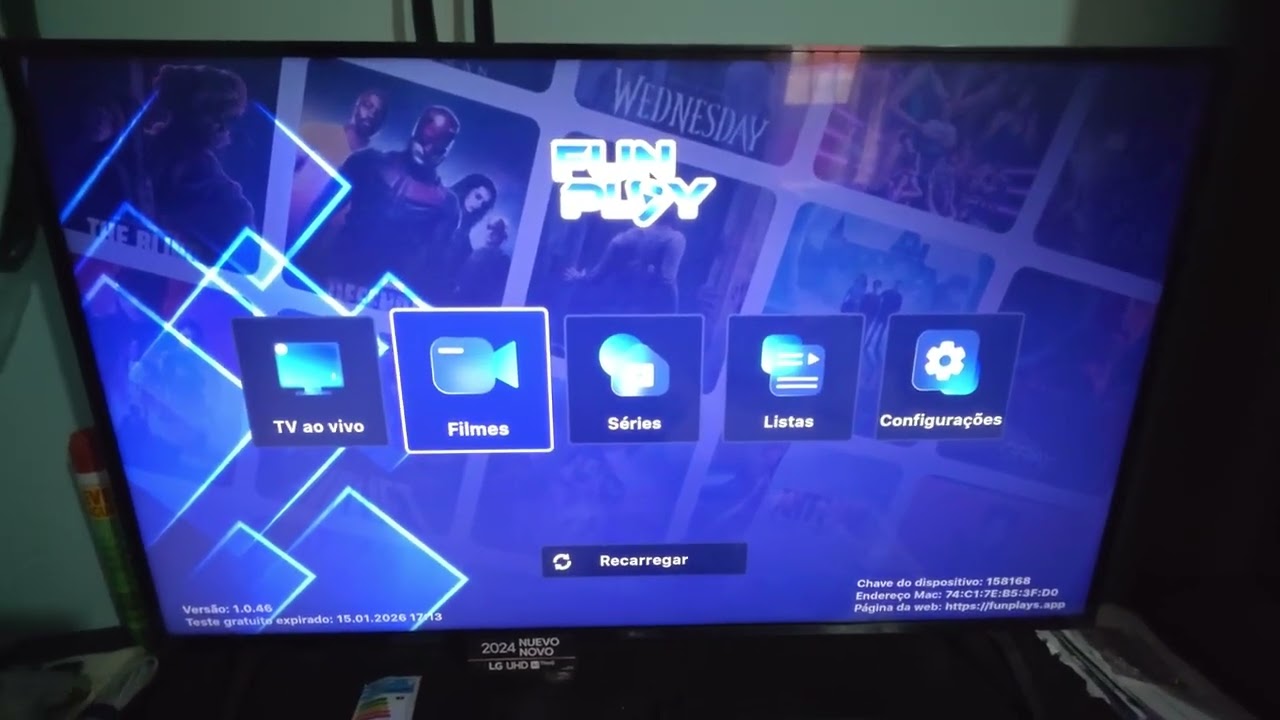 FUN PLAY COMO CONFIGURAR E COMO ADICIONAR A LISTA  LICEN&Ccedil;A GRATUITA