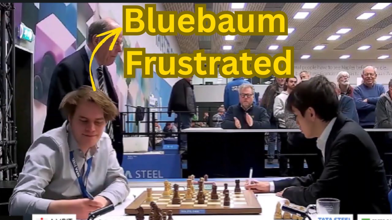 Sindarov’s Brilliant Play Leaves Bluebaum Frustrated | Tata Steel Masters 2026