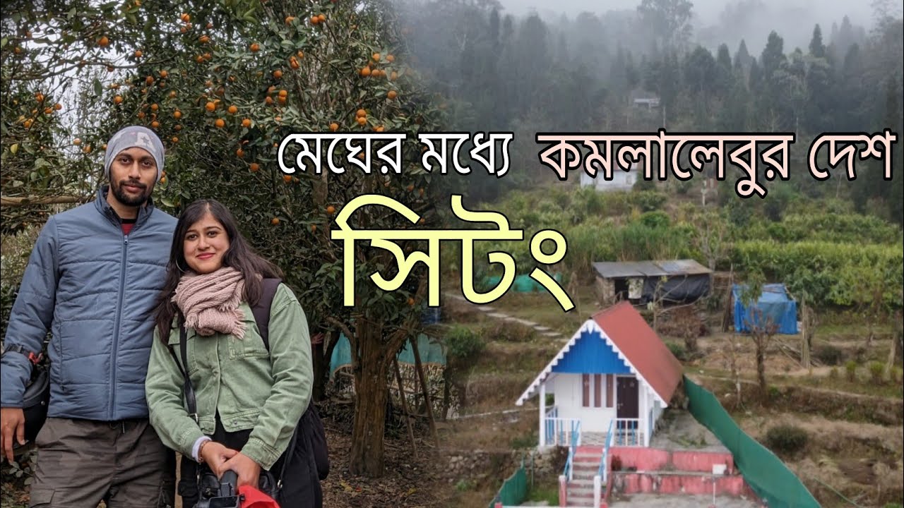 Sittong | মেঘের মধ্যে রাত্রি বাস | Atithi Homestay |Ahaldara view point | Orange Garden