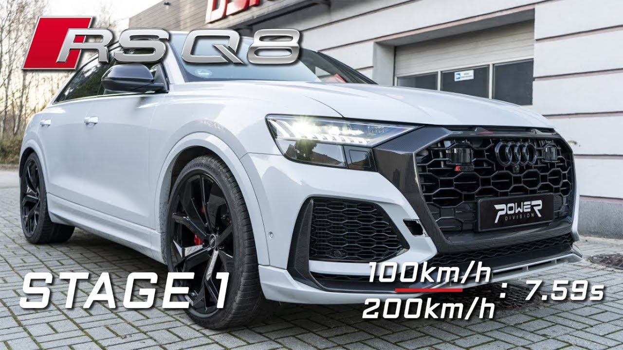 RSQ8 Stage1 by Power Division &ndash; acceleration [Tuned on StageX]