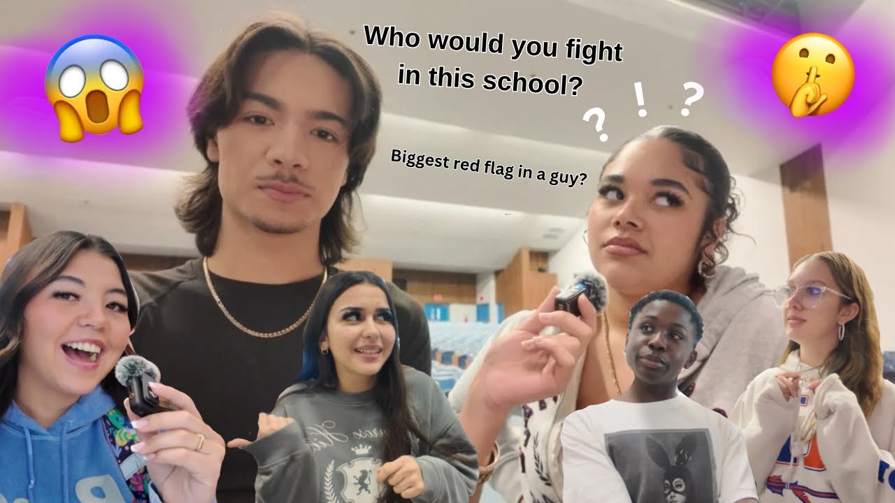 SENIOR diaries ep 8: I INTERVIEWED people from my SCHOOL!