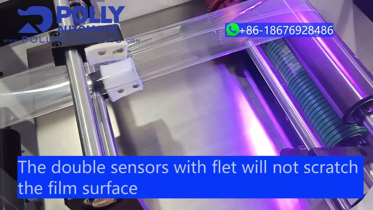 Shrink sleeve auto-inspection machine, Automatic-stop of any air leakage, Bi-directional operation