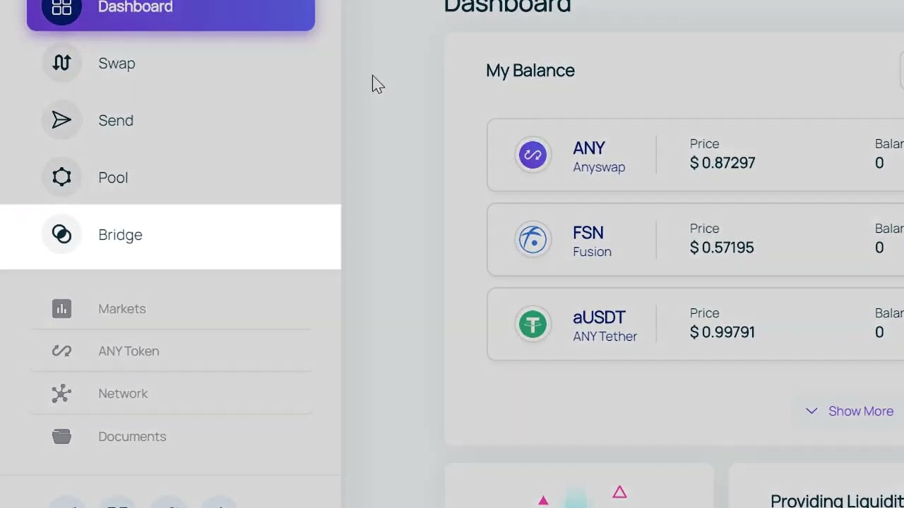 How to deposit USDT to Anyswap exchange