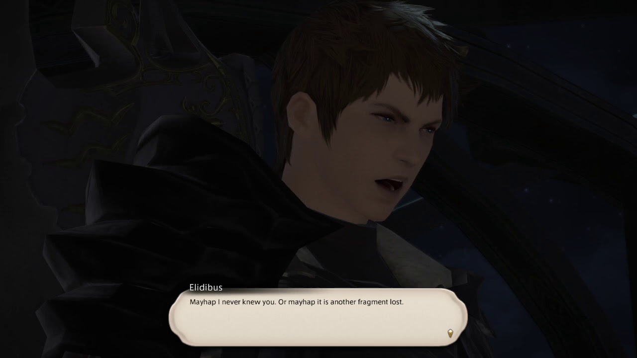 FINAL FANTASY XIV Patch 5.3 Cutscene: Elidibus Visits