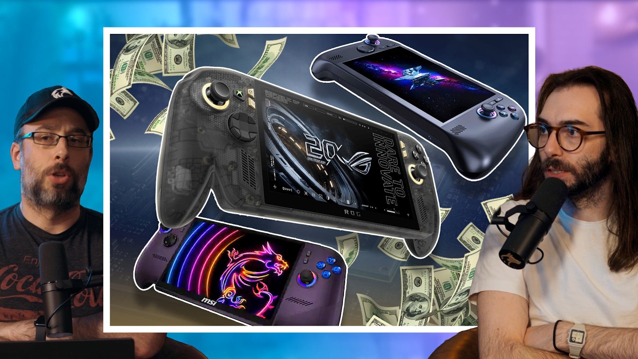 LOTS of new PC handhelds just announced - WULFF DEN Podcast Ep 279