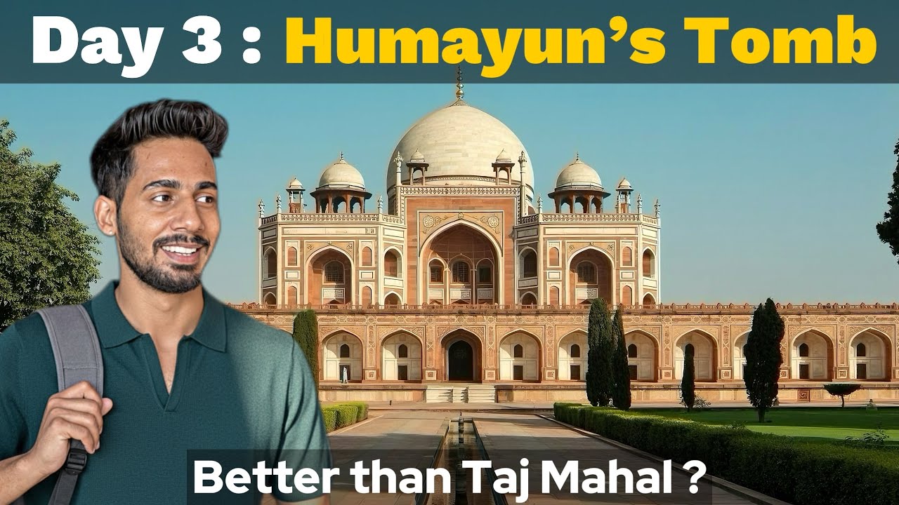 Exploring Humayun’s Tomb Delhi | A Must-Visit Place in Delhi (Day 3 Vlog)