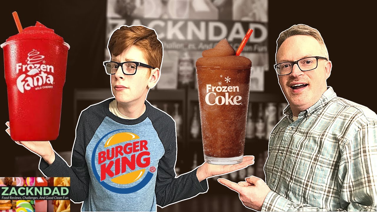 Burger King's Frozen FANTA Wild Cherry & Frozen Coke | ZacknDad