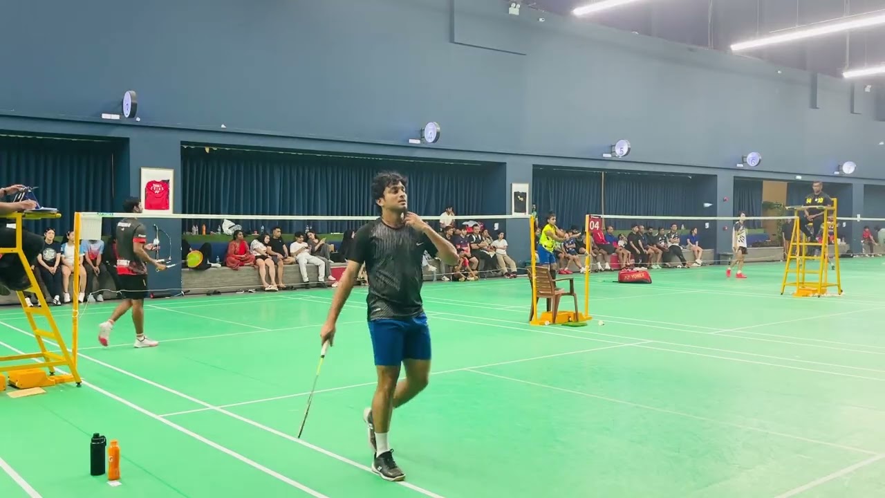  Shettl time, Dubai 2025 #badmintontournament #badmintonhighlights #badmintondubai 