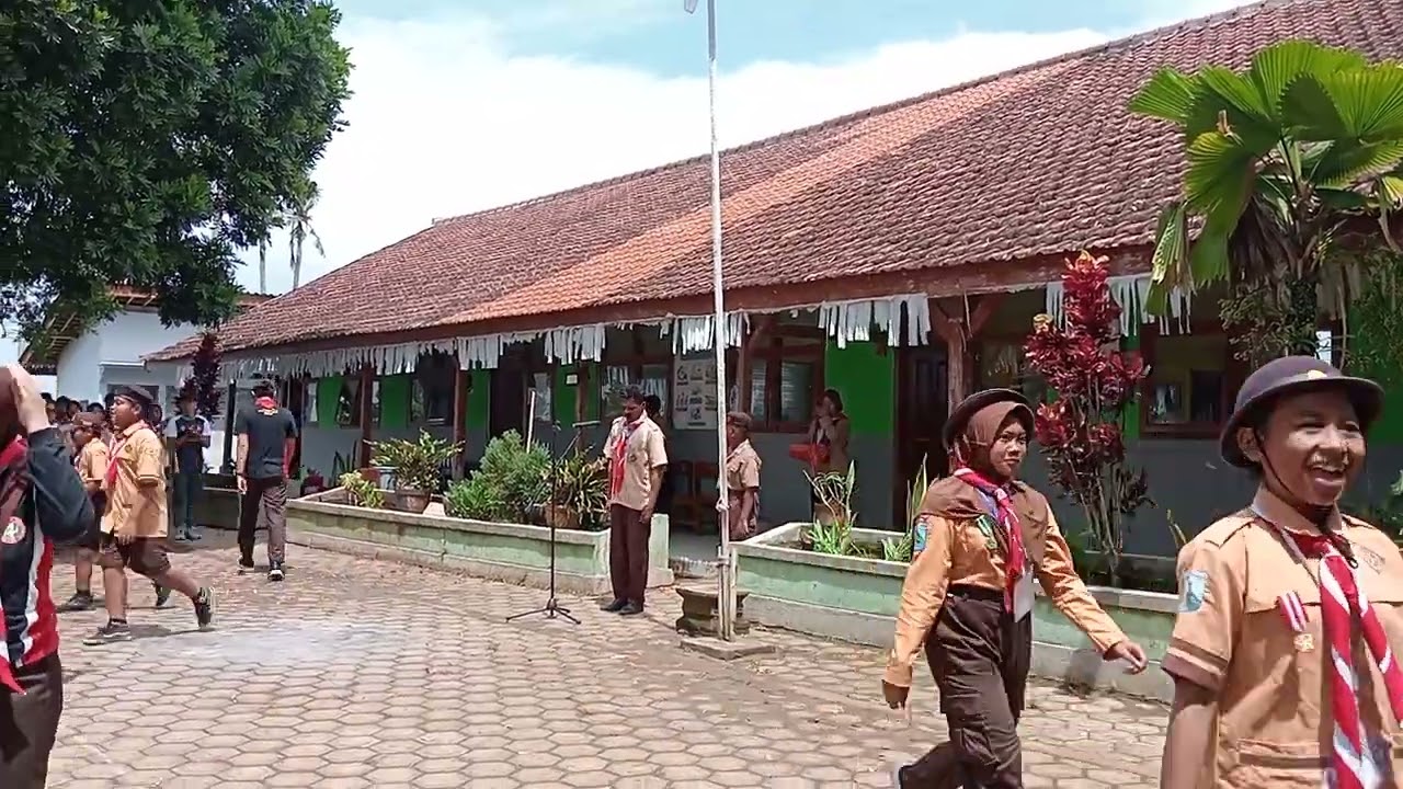 Masih terus berlanjut pengumuman kejuaraan lomba tingkat 1 Gugus Tanggunggunung di SDN 1 Ngepoh 