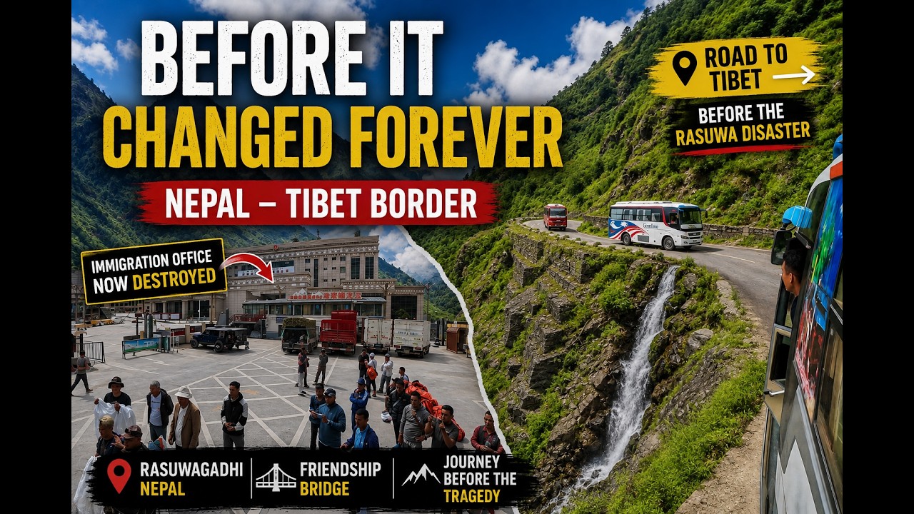 The Road to Tibet Before Disaster Struck | Rasuwa, Nepal 🇳🇵