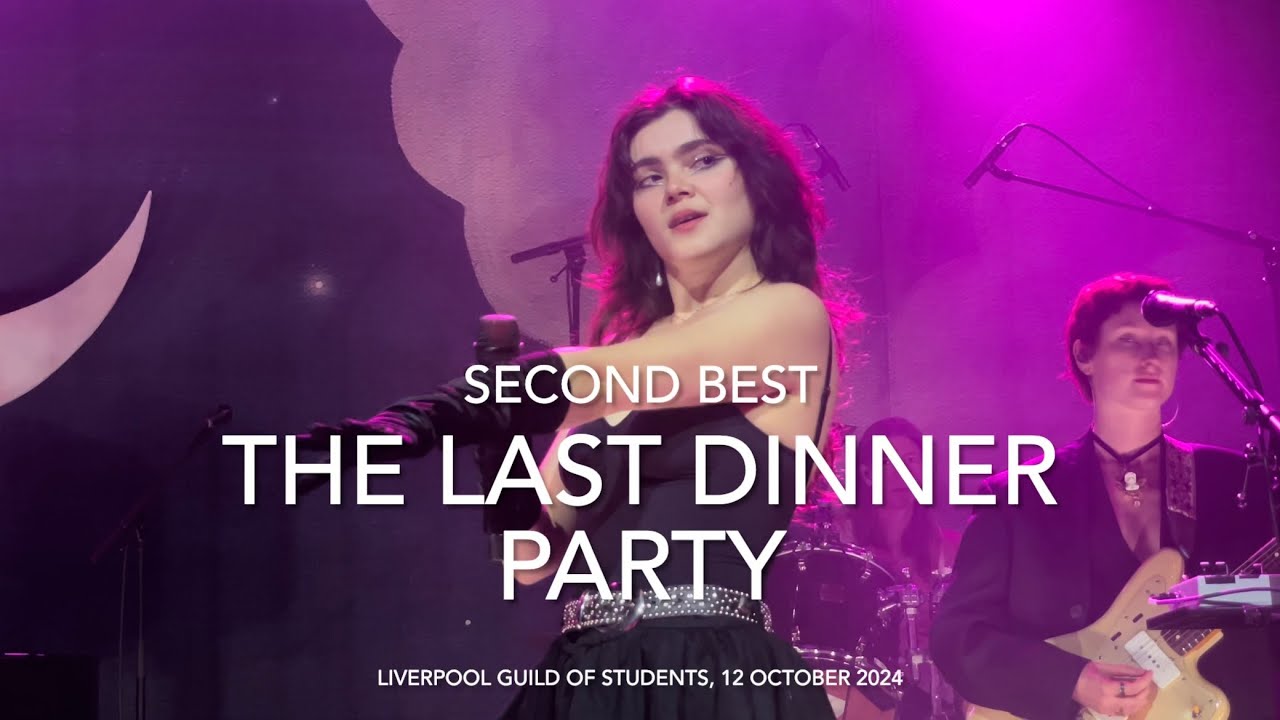 The Last Dinner Party - Second Best - Live 4k @ Liverpool Guild of Students, 12 October 2024
