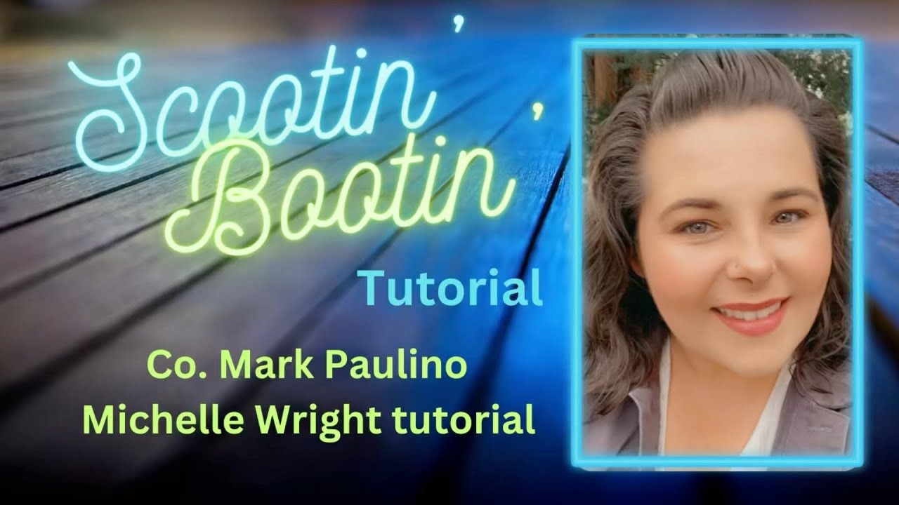 Scootin’ bootin’ line dance tutorial Improver choreography by Mark Paulino