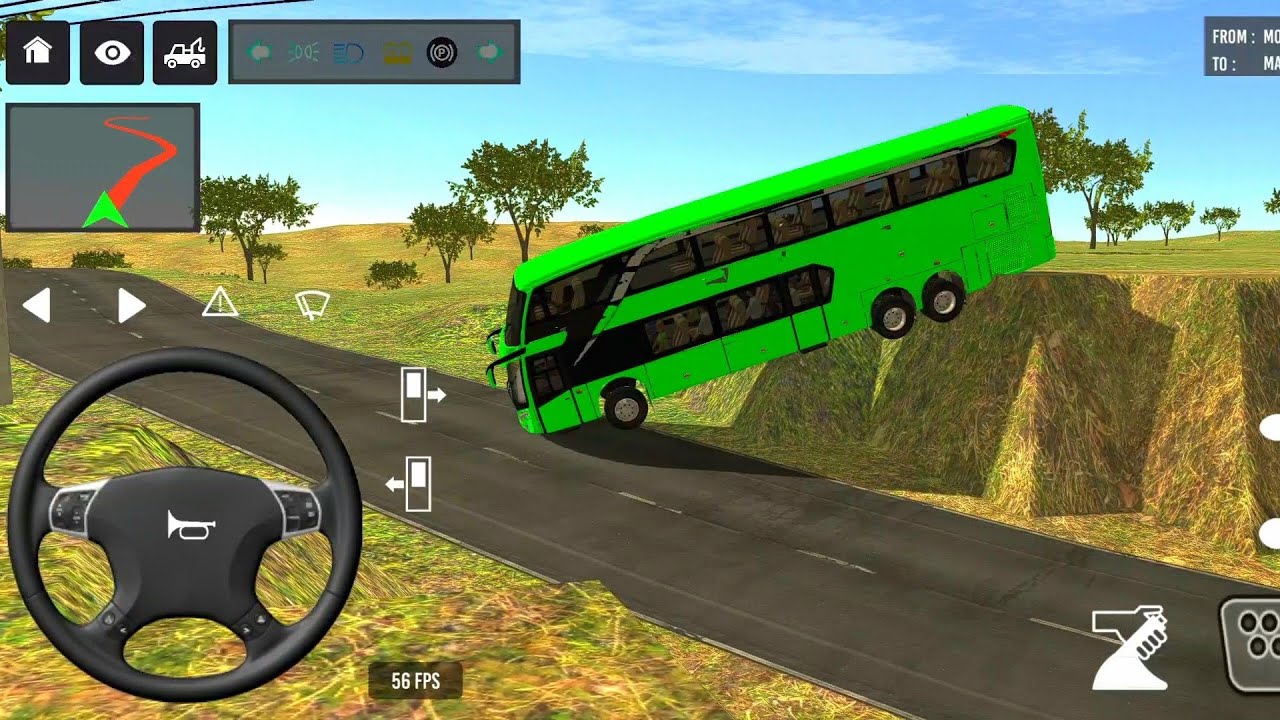 Indonesia City Bus Driving 🚌 | Euro Coach BUS SIMULATOR INDONESIA | Android 2026 Gameplay 🔥
