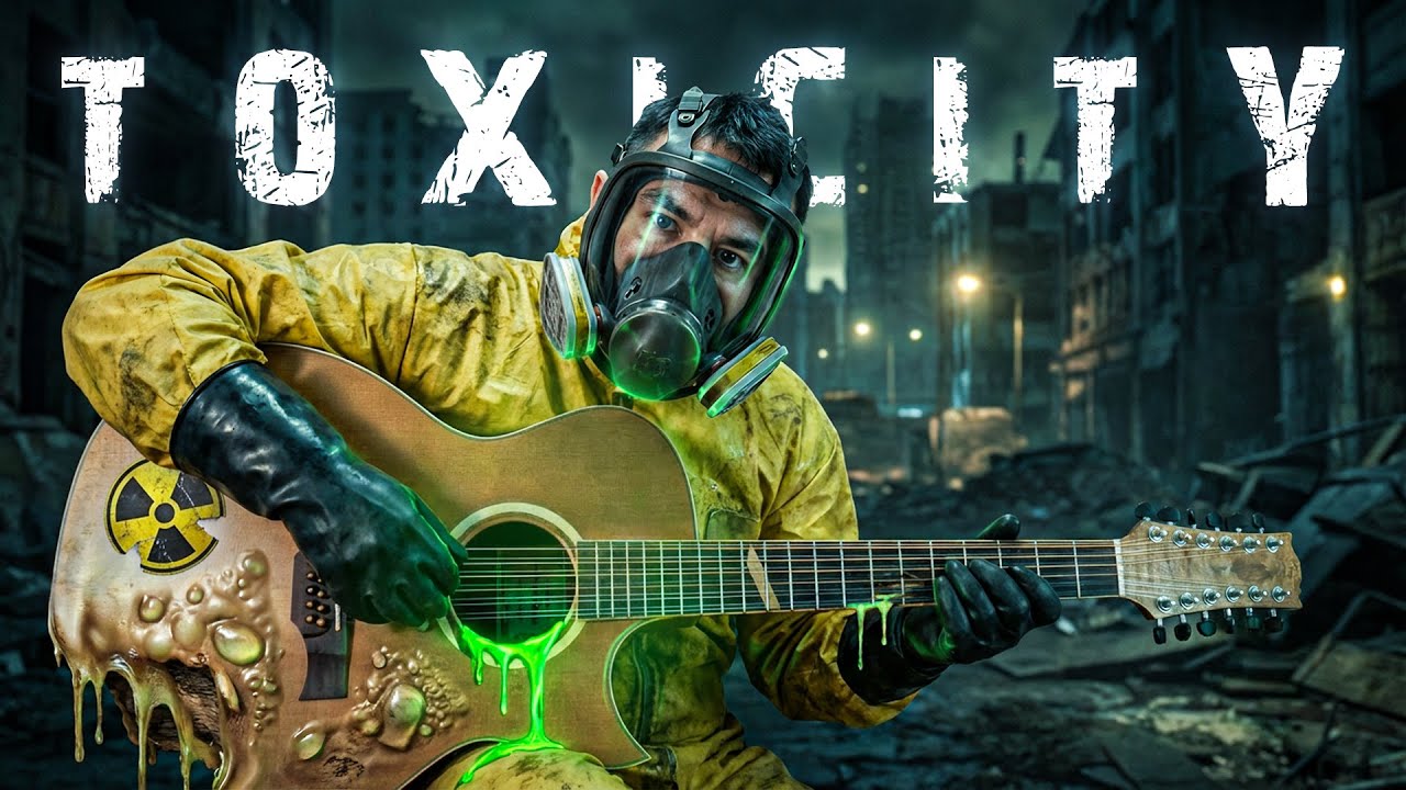 Toxicity - ТОКСИЧЕСКАЯ МЕЛОДИЯ НА ГИТАРЕ