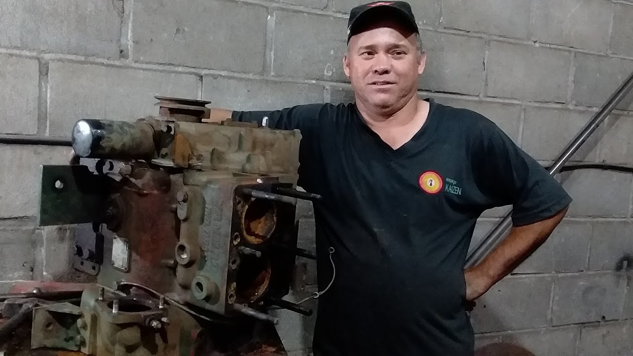 desmontando motor yanmar BT 22