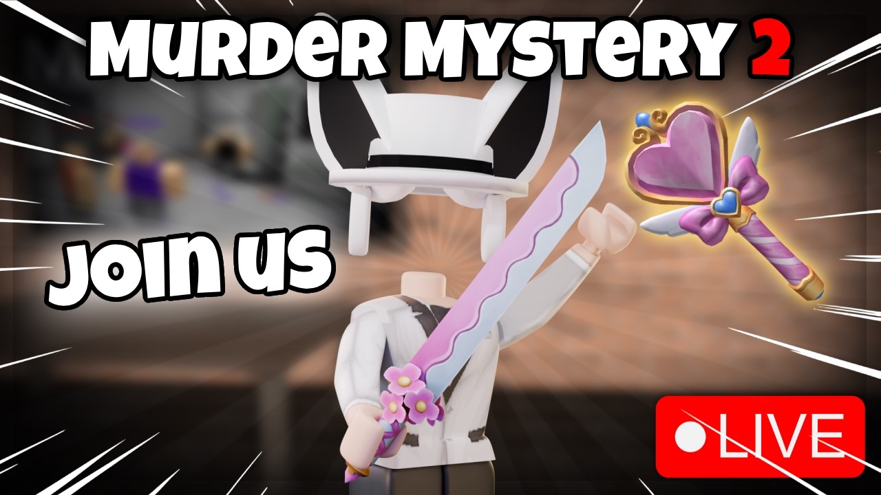 🔴LIVE🔴NEW KEYBOARD MM2 PLAYING WITH VIEWERS ROBLOX