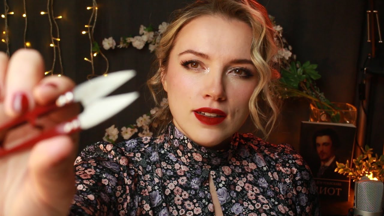 Близкий шёпот и ножницы‑снипперы ASMR | Расслабление и уют