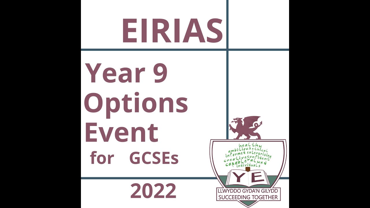 Introduction from Head of Year 9 at Eirias, Mrs K Rogers.