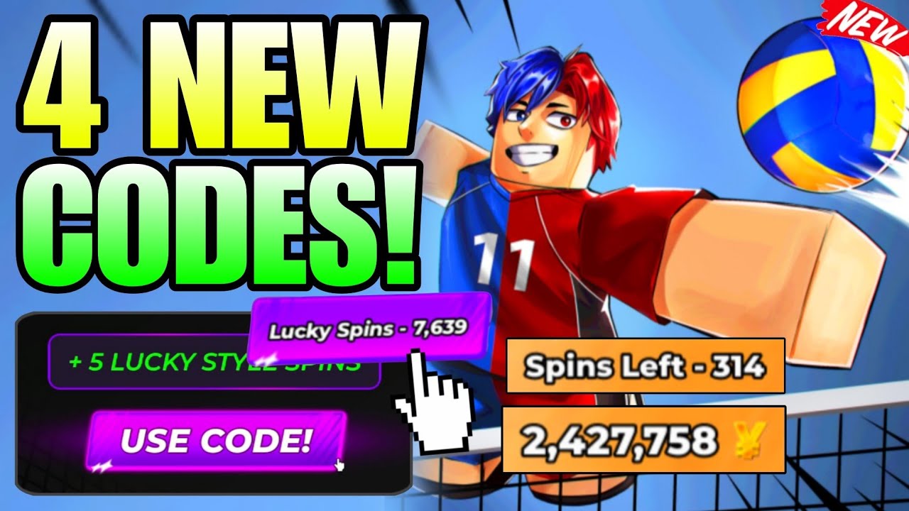 *NEW CODES* ALL WORKING CODES FOR VOLLEYBALL LEGENDS IN UPDATE 2025 - ROBLOX VOLLEYBALL LEGENDS CODE