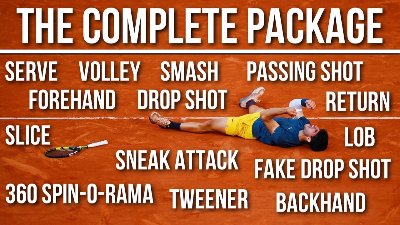 Carlos Alcaraz - The Complete Package (Tennis Perfection!)