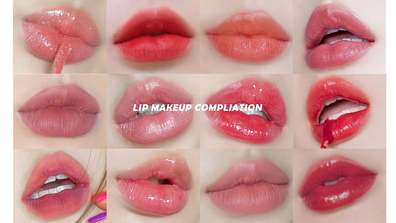 3년간의 립발색 영상 모아보기 🍒 My Lip Compilation