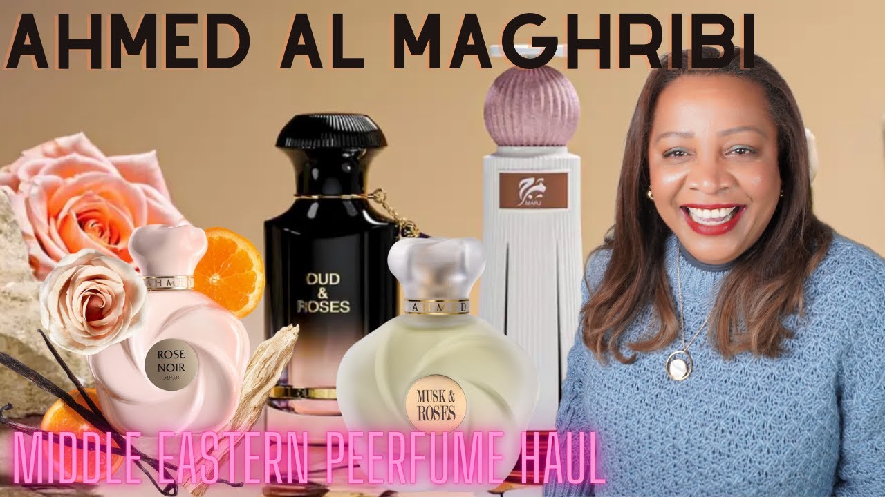 AHMED AL MAGHRIBI КОЛЛЕКЦИЯ ПАРФЮМЕРИИ ИЗ БЛИЖНЕГО ВОСТОКА / Rose Noir, Marj, Musk & Rose, Suprem...