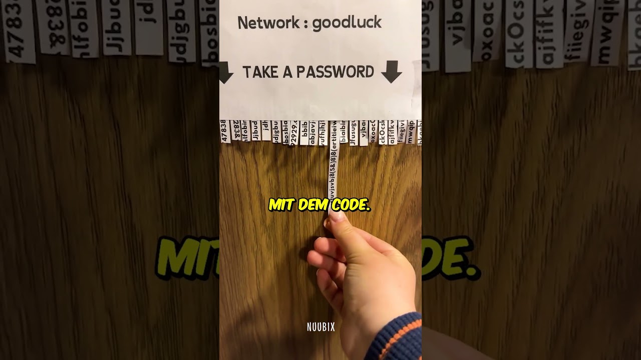 Das l&auml;ngste WLAN-Passwort der Welt! 😱