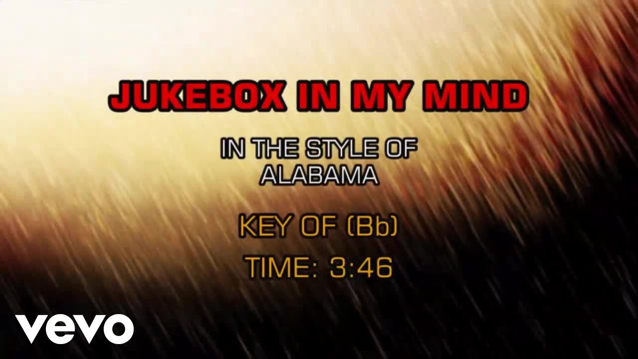 Alabama - Jukebox In My Mind (Karaoke)