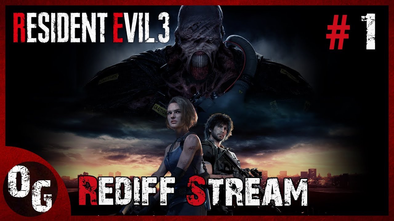 [FR] Rediffusion Resident Evil 3 Remake (Mode Hardcore) 😱 Live du 03/04 : Partie 1