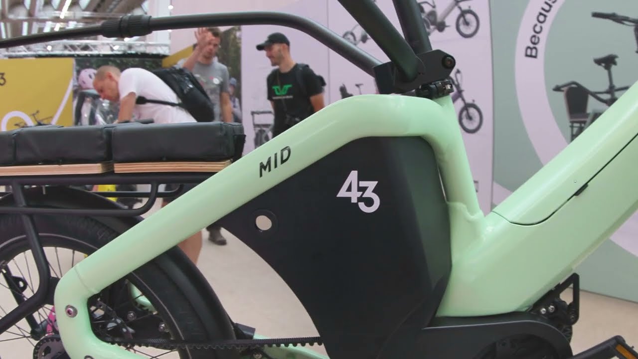 Bike43 GAMECHANGER with their new SHORTtail and MIDtail compact cargobikes, Big Upgrade! | Eurobike