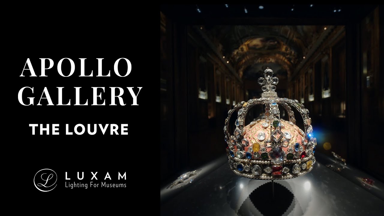 Apollo Gallery at The Louvre - Crown Jewels