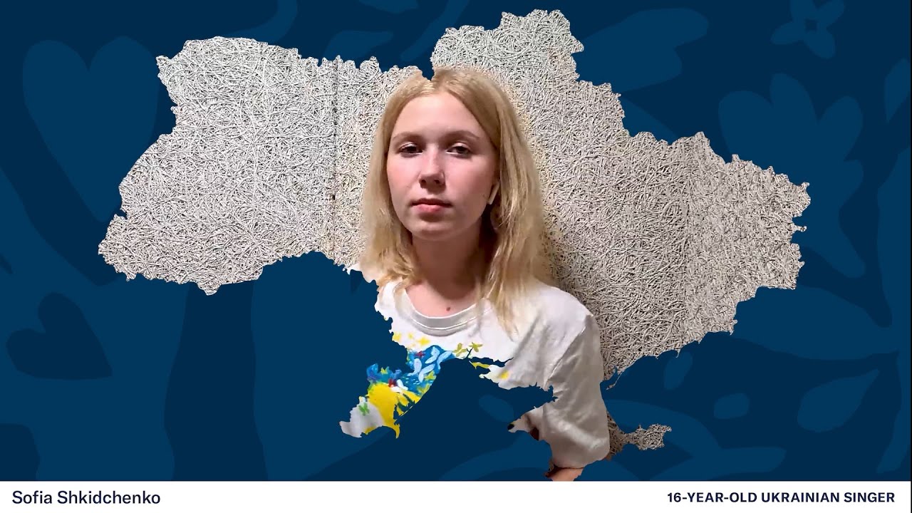 Sofia Shkidchenko - Pray for Ukraine - Chobani World Refugee Forum