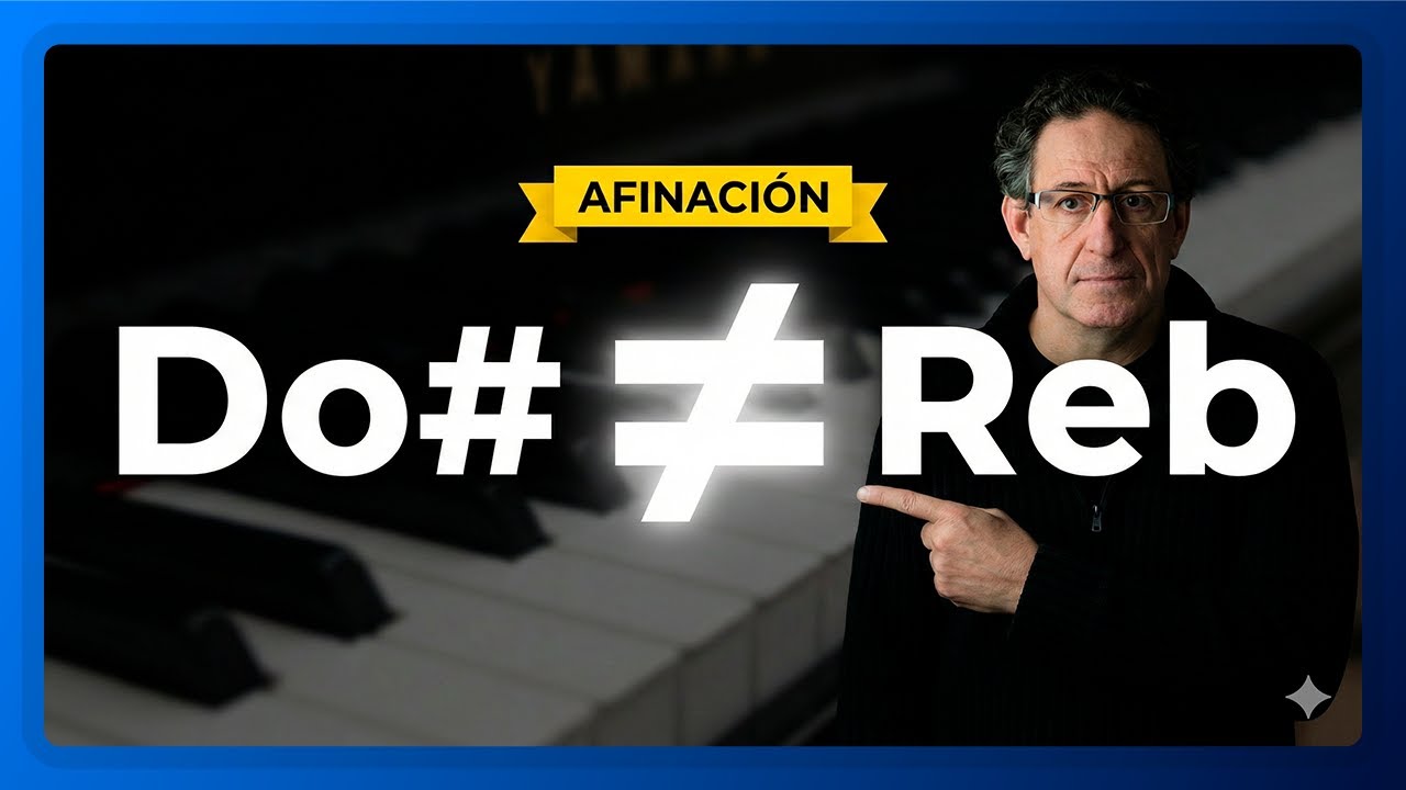 ¿Do Sostenido es Re Bemol? La Gran Mentira del Piano
