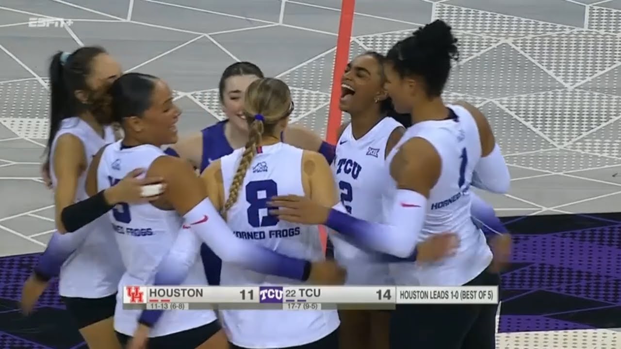 TCU vs Houston | 2024 Women's College Volleyball, Nov 20 2024
