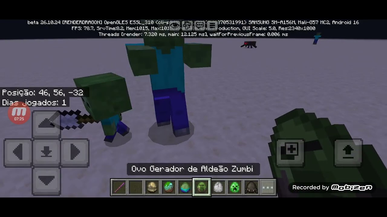 (Para @BearGamer2550) Minecraft PE 26.10.24: Briga,Briga,Briga De Lombriga #22