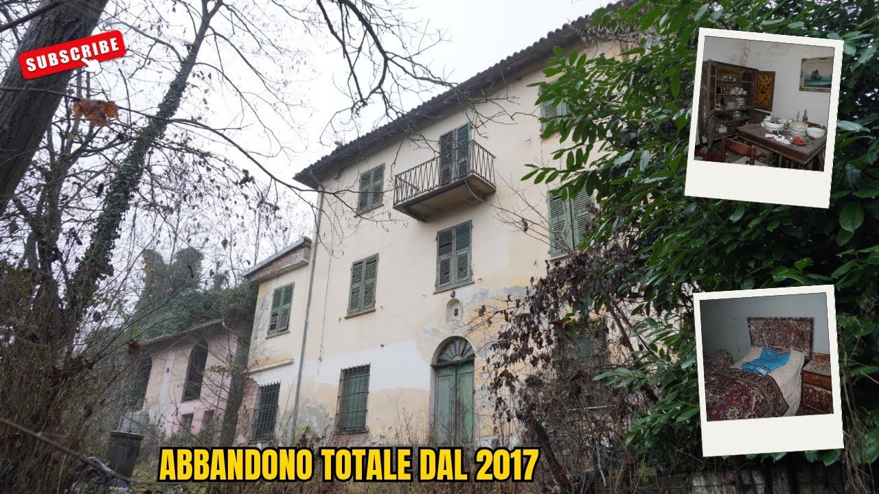 SCOPRO UNA BELLA VILLA ABBANDONATA IN COLLINA!
