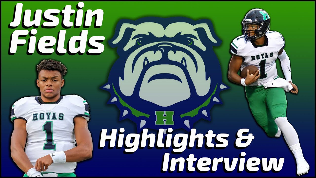Justin Fields - Harrison Quarterback - Highlights/Interview - Sports Stars of Tomorrow