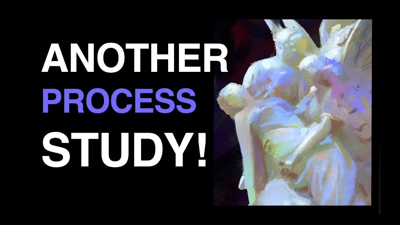 Painting Process in Yuming Li style + English commentary!