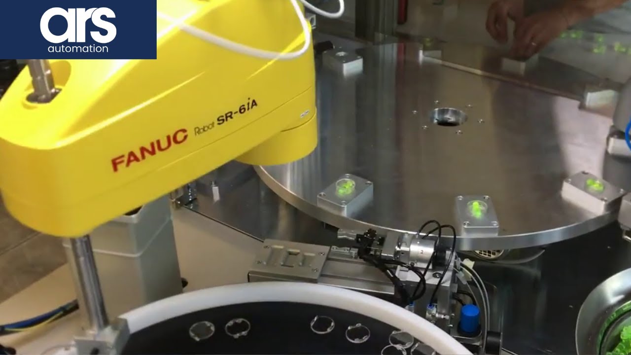 Plastic Ultrasonic Welding-FlexiBowl® & Fanuc-Alternative to VIbratory Bowl Feeder